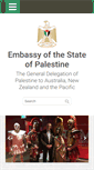 Mobile Screenshot of palestine-australia.com